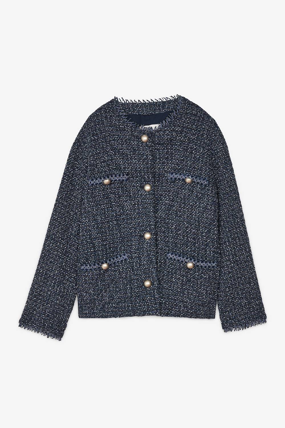 ottod'Ame Tweed jacket with buttons Nuovo