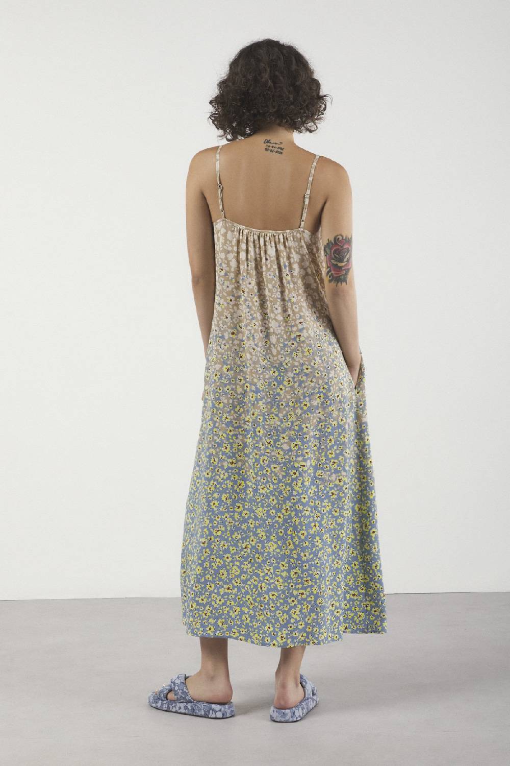 ottod'Ame Viscose long dress Shopping Online