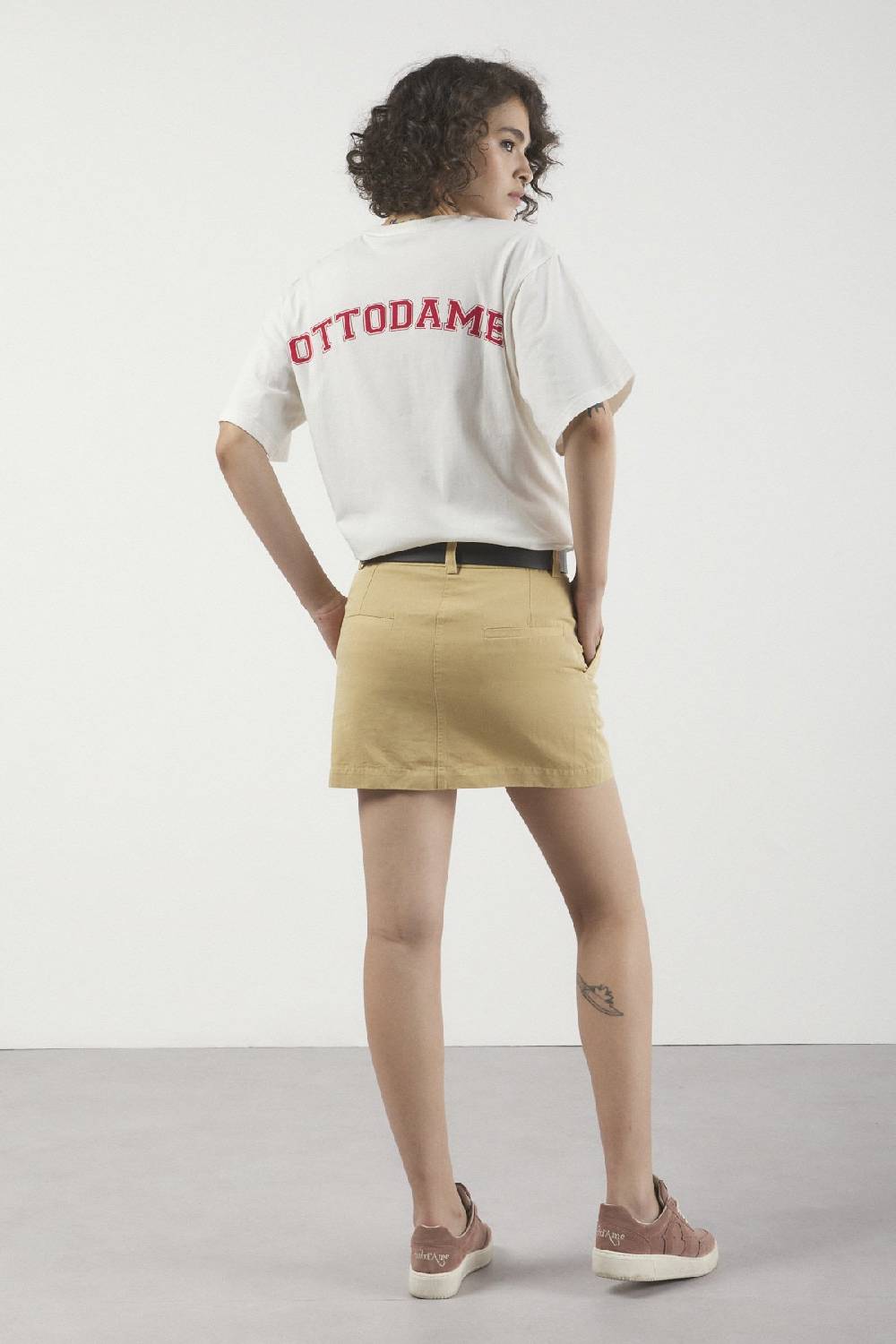 ottod'Ame Linen blend skirt Affare Del Giorno