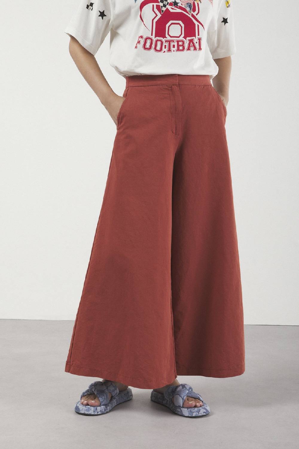 ottod'Ame Palazzo trousers Prezzo Ridotto