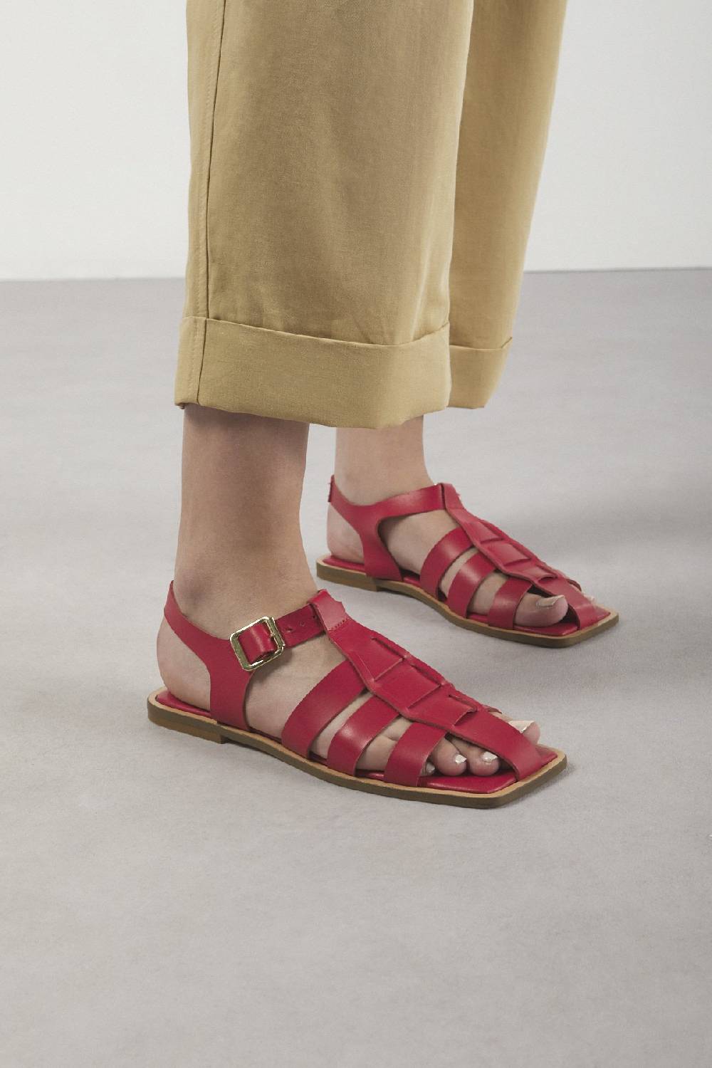 ottod'Ame Leather sandals Latest fashion