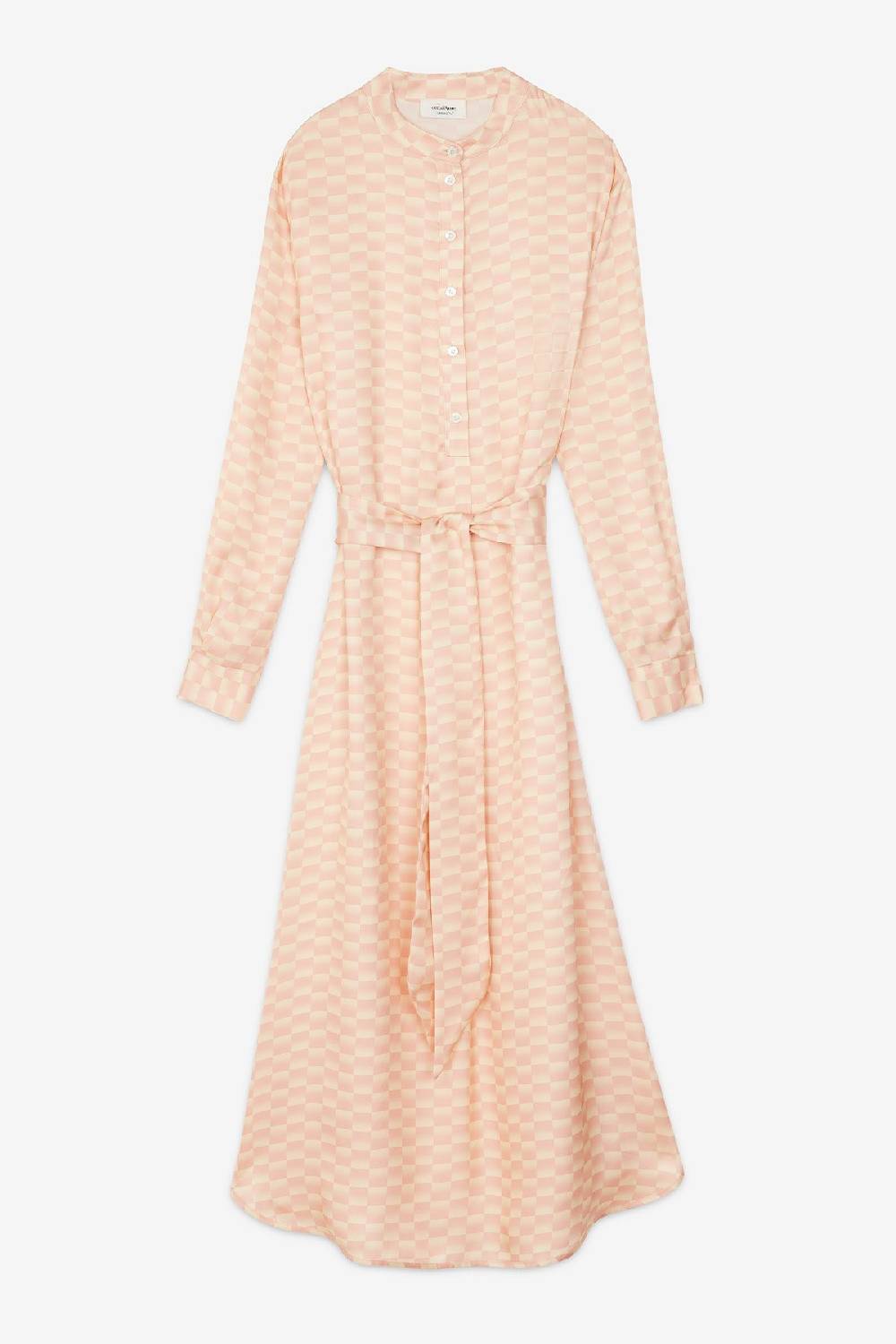 ottod'Ame Viscose long dress with sash Vendita