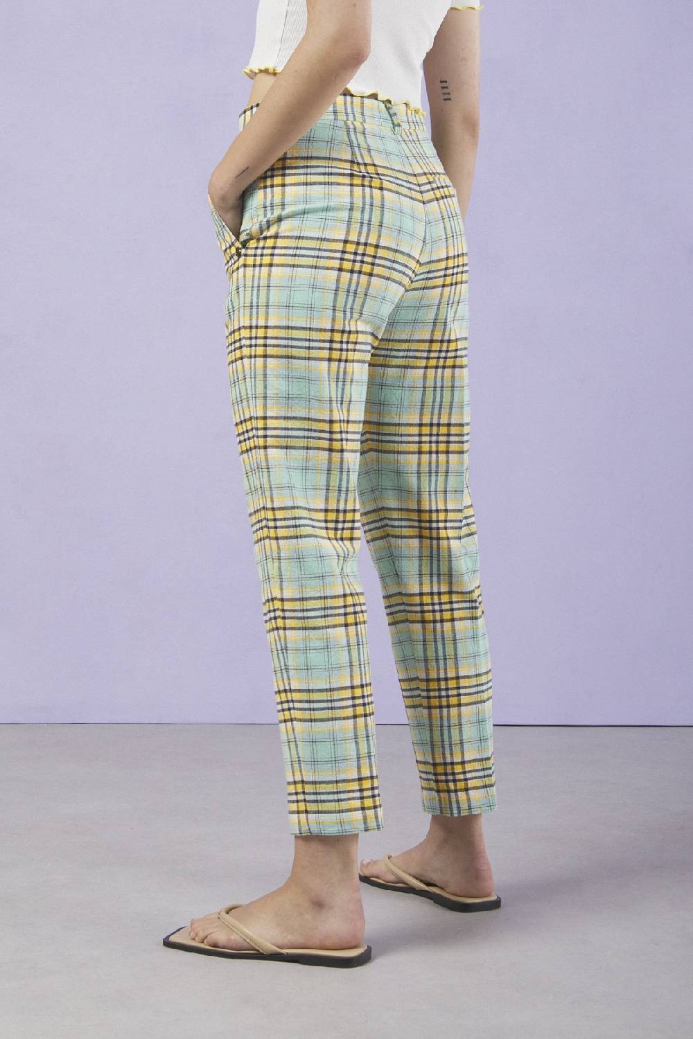 ottod'Ame Ankle lenght trousers ACQUISTA ORA