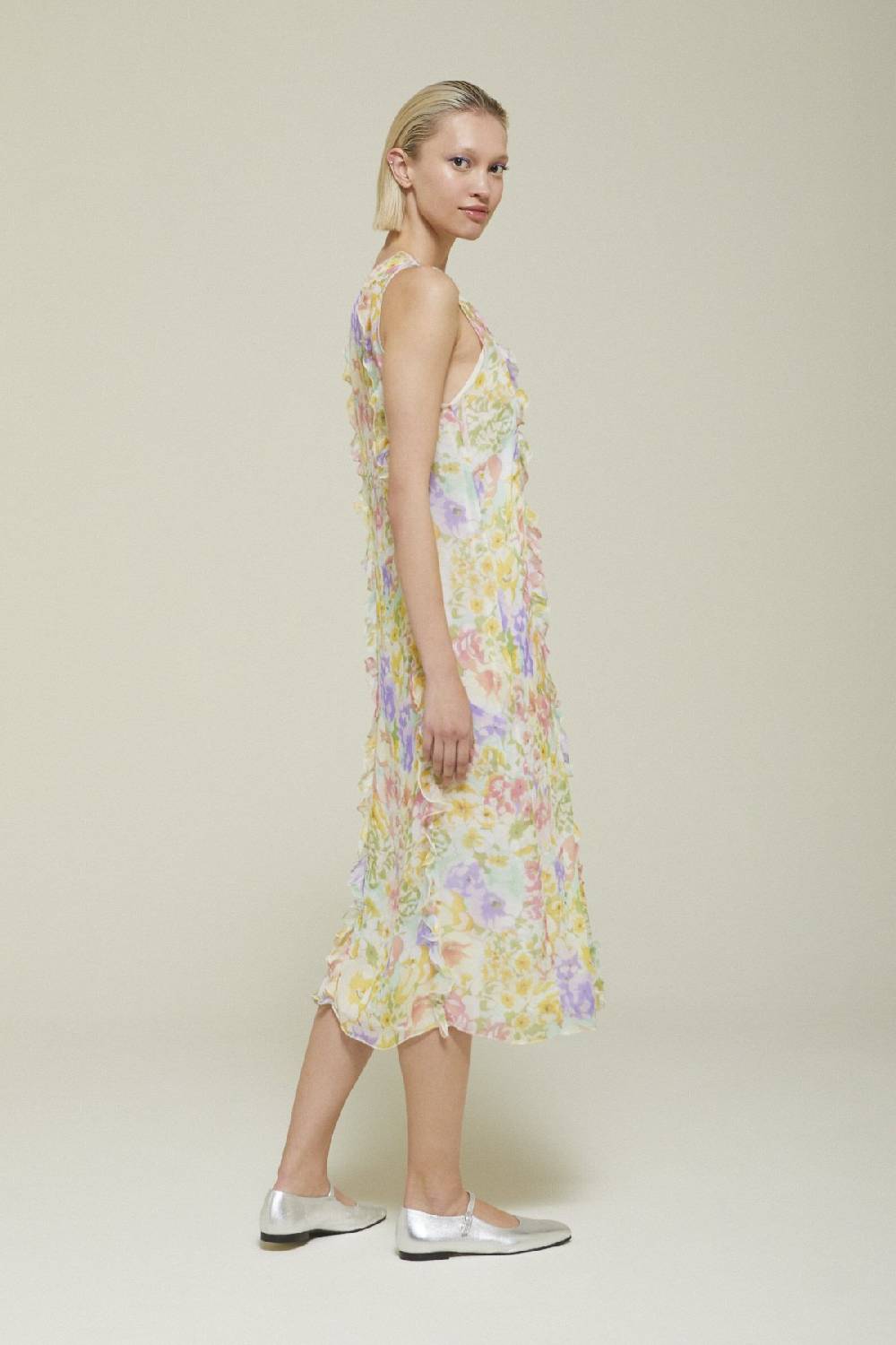 ottod'Ame Viscose midi dress Promozione Limitata