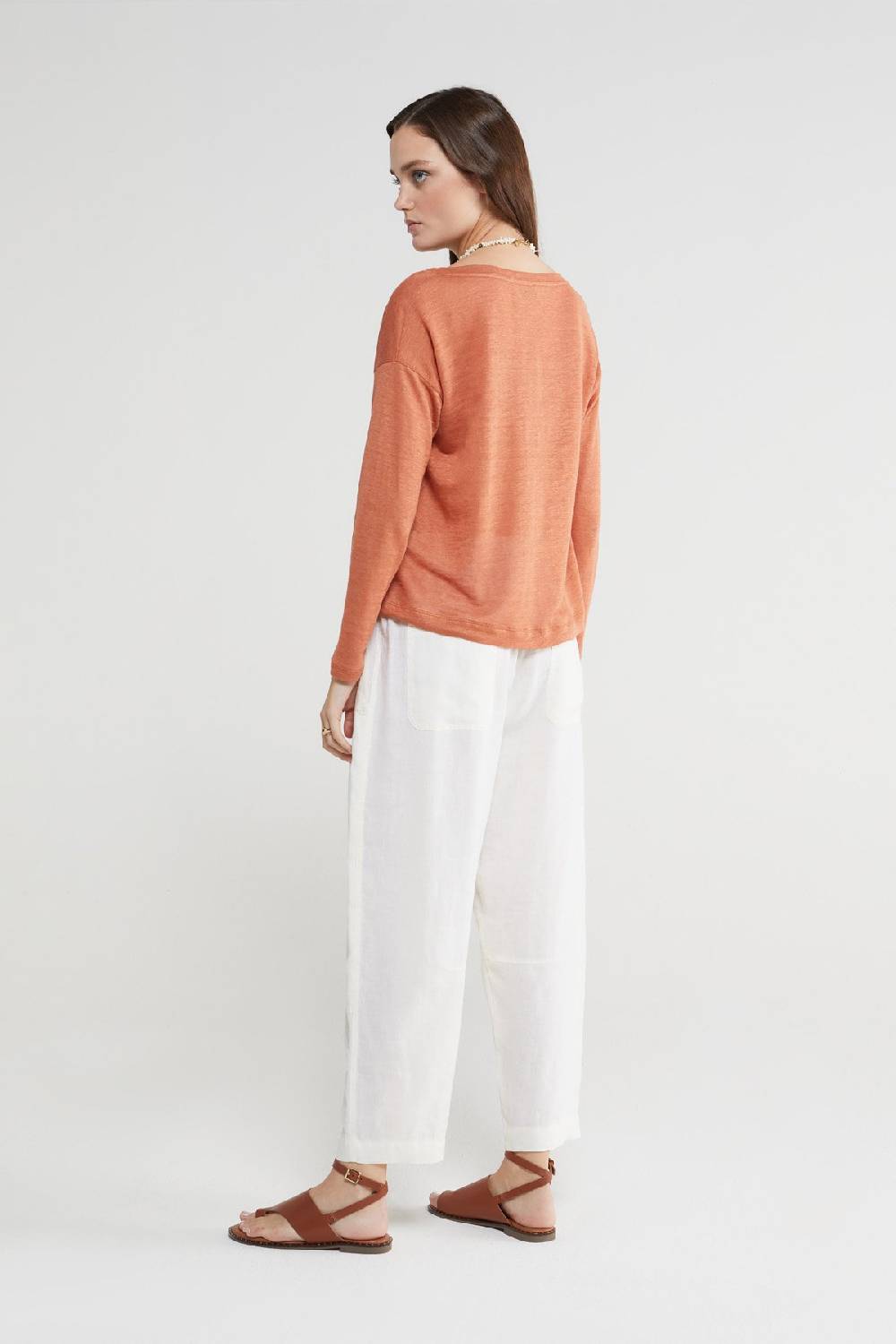 ottod'Ame Linen sweater Sconti questo mese