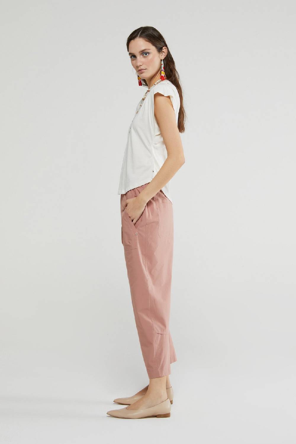 ottod'Ame Poplin trousers Nuova
