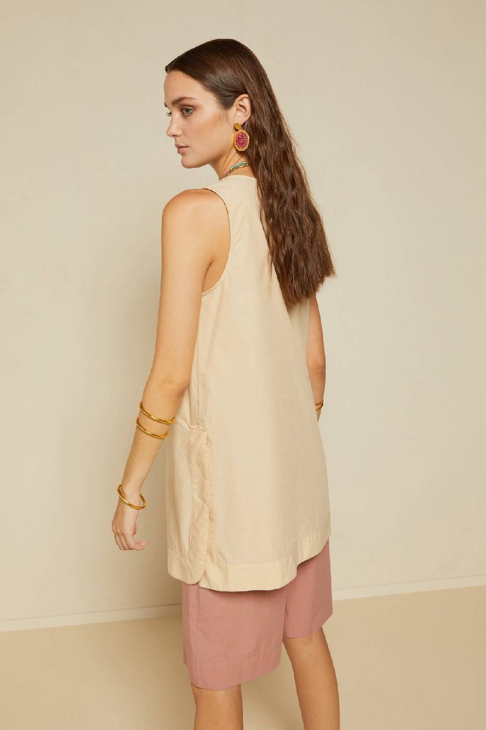 ottod'Ame Poplin oversized top Nuovo
