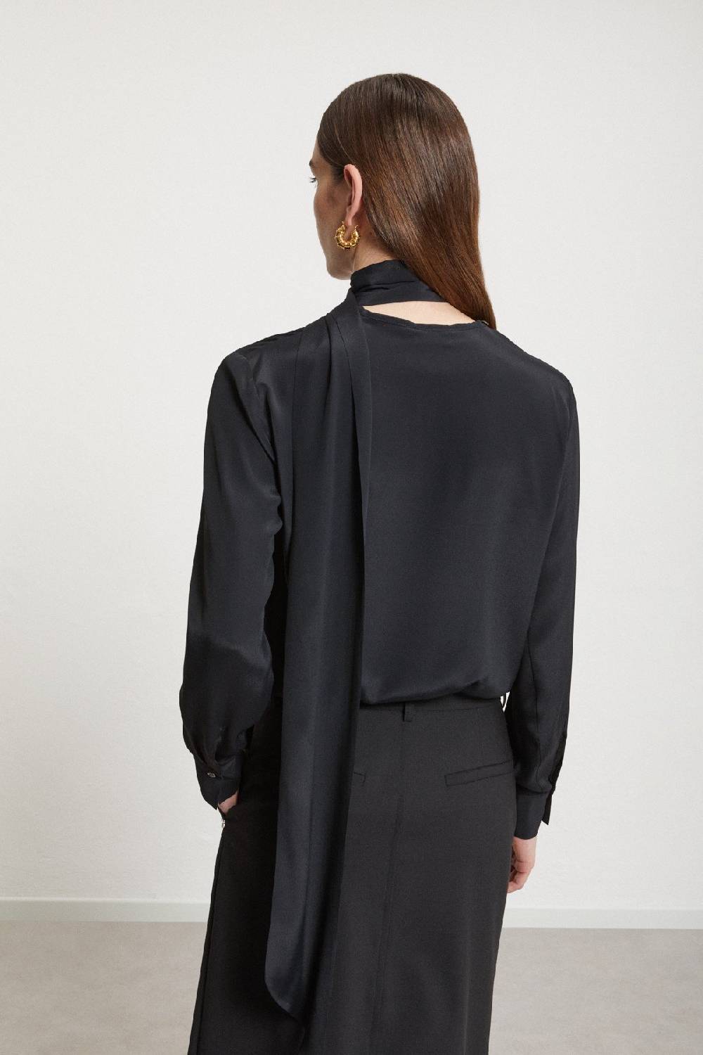 ottod'Ame Silk-blend blouse Consegna Veloce