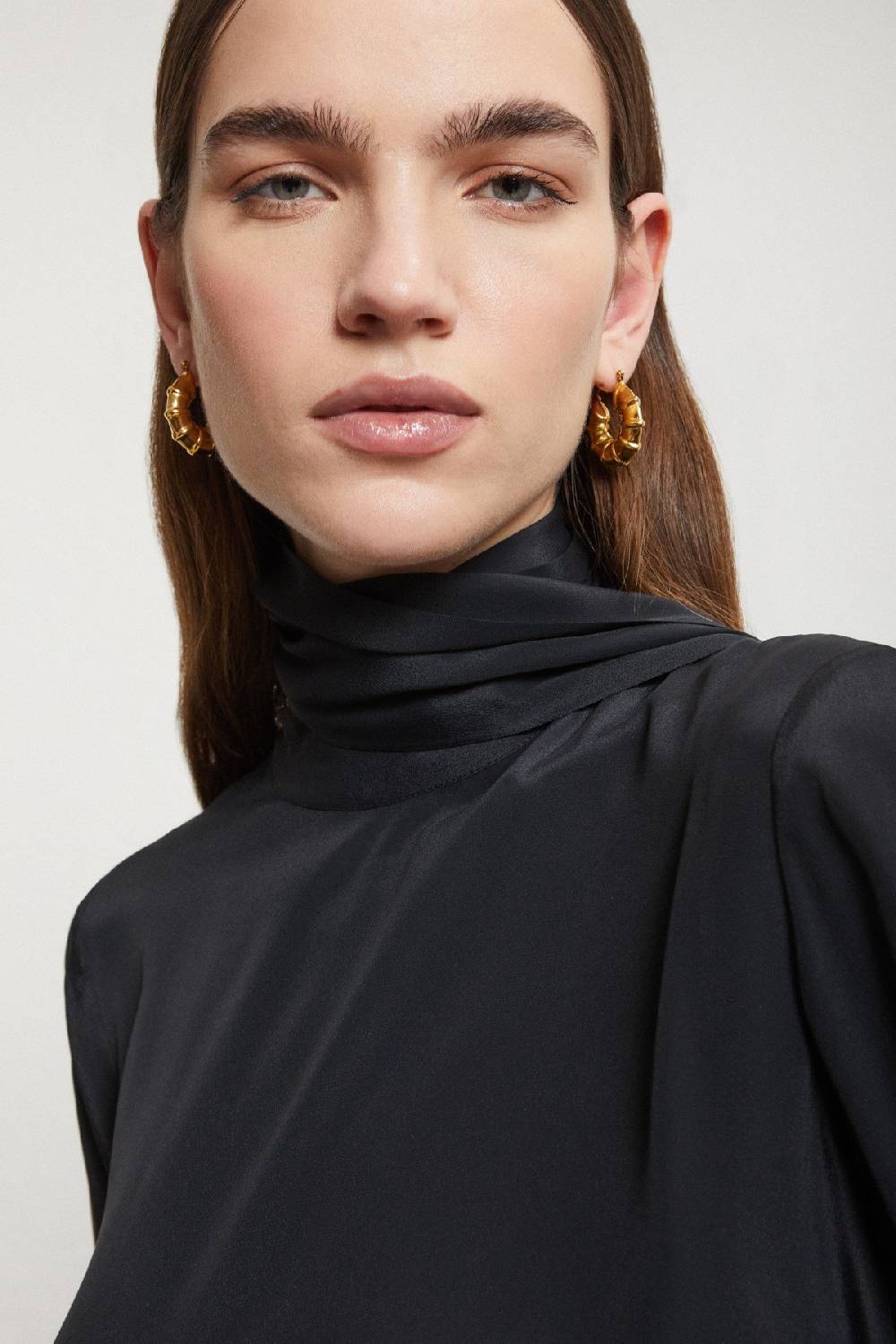 ottod'Ame Silk-blend blouse Consegna Veloce