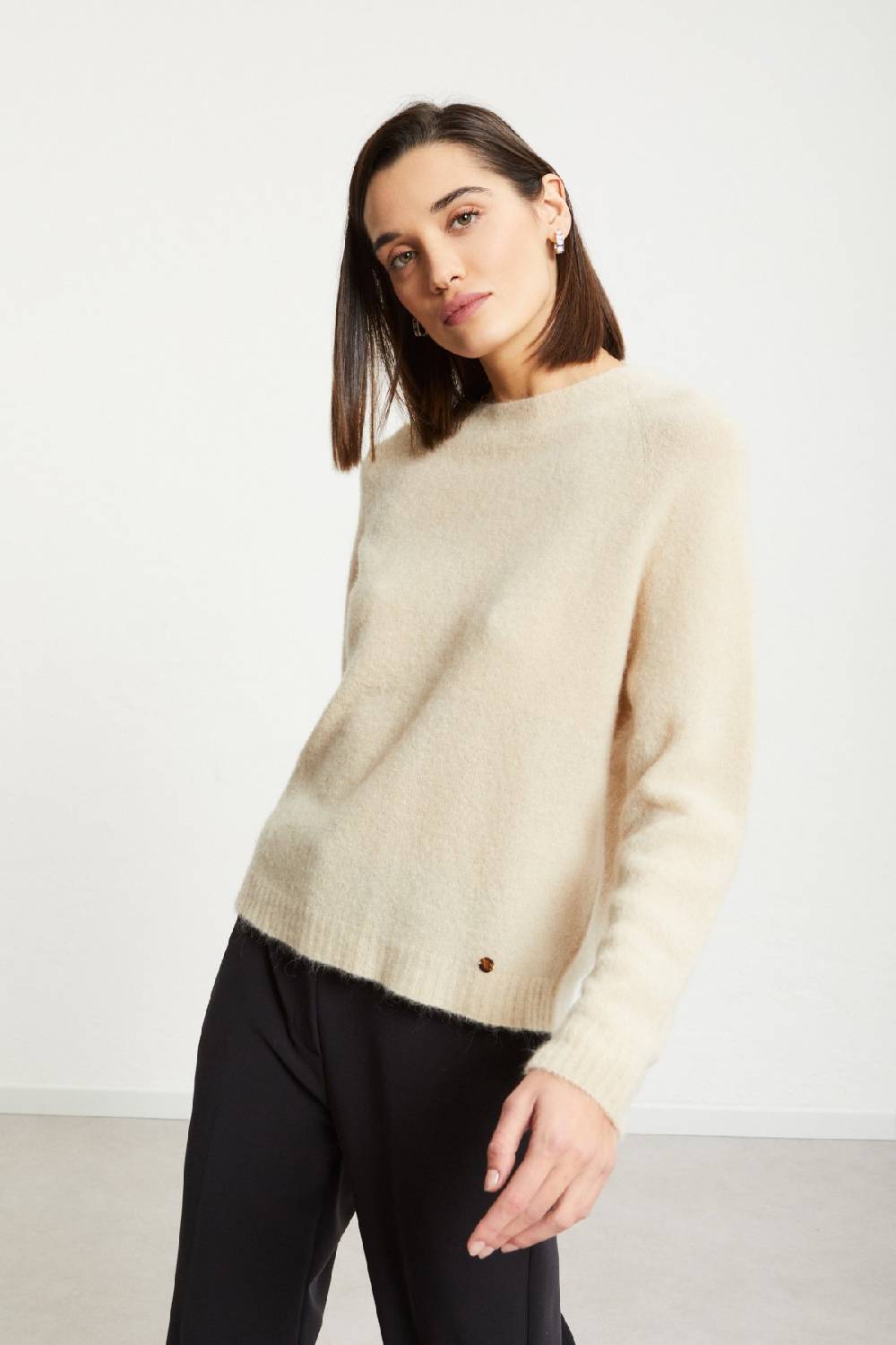 ottod'Ame Sweater with rounded neck Fino al 55% di sconto