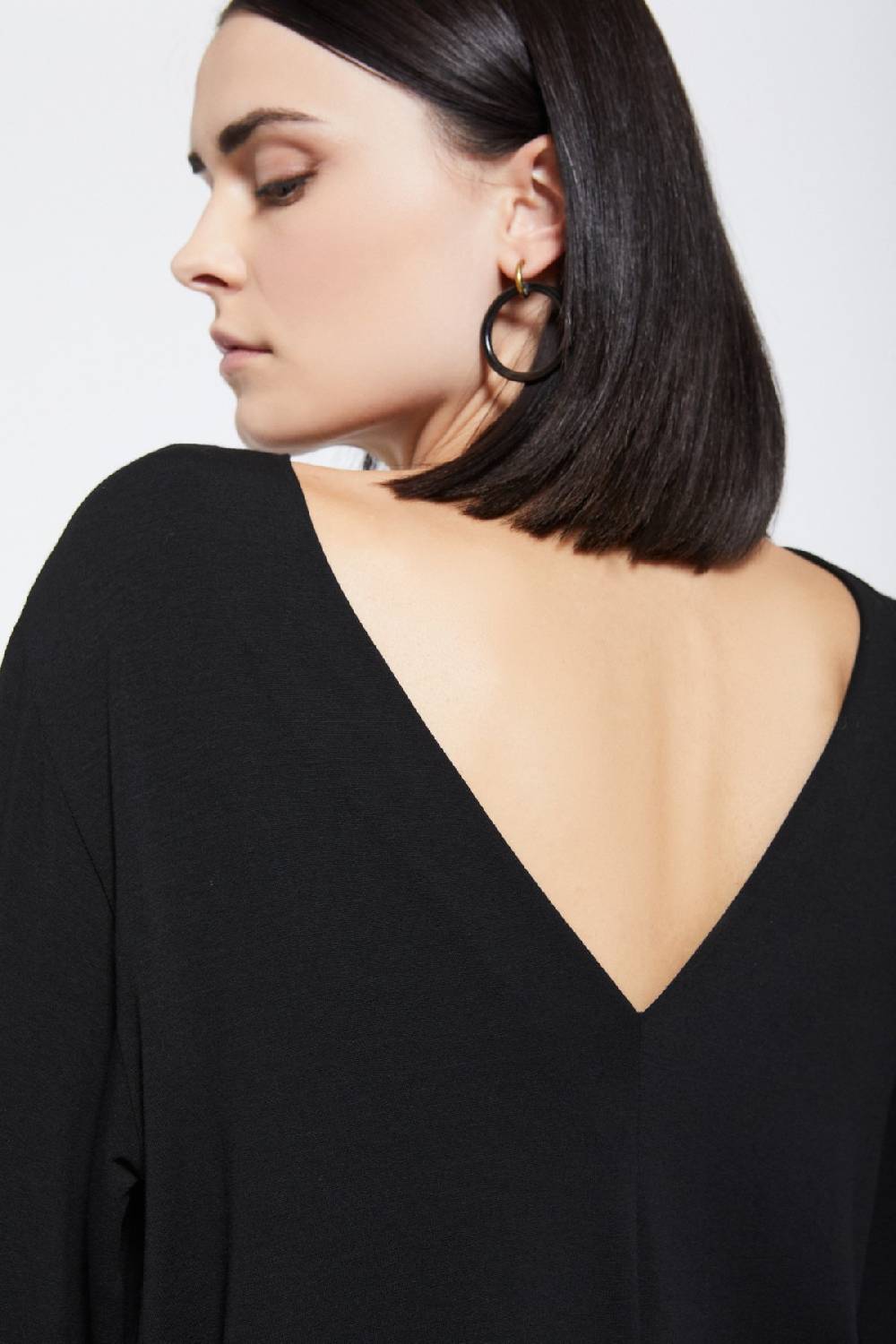 ottod'Ame Viscose blouse with flared sleeves Solo un giorno rimasto