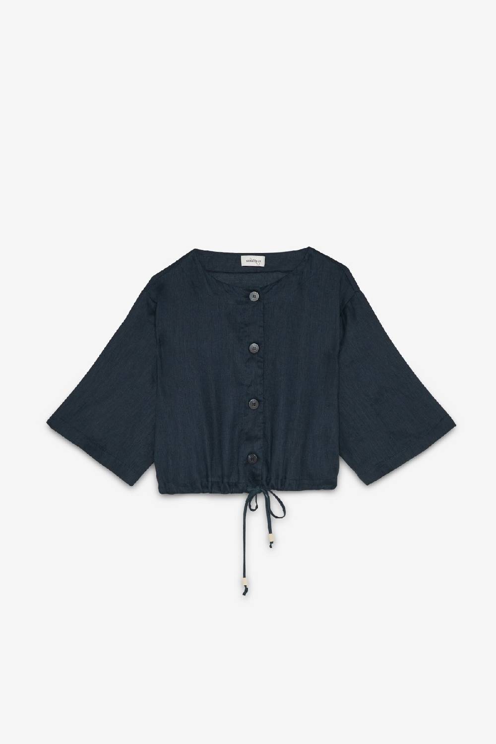 ottod'Ame Linen shirt with drawstring Offerta San Valentino