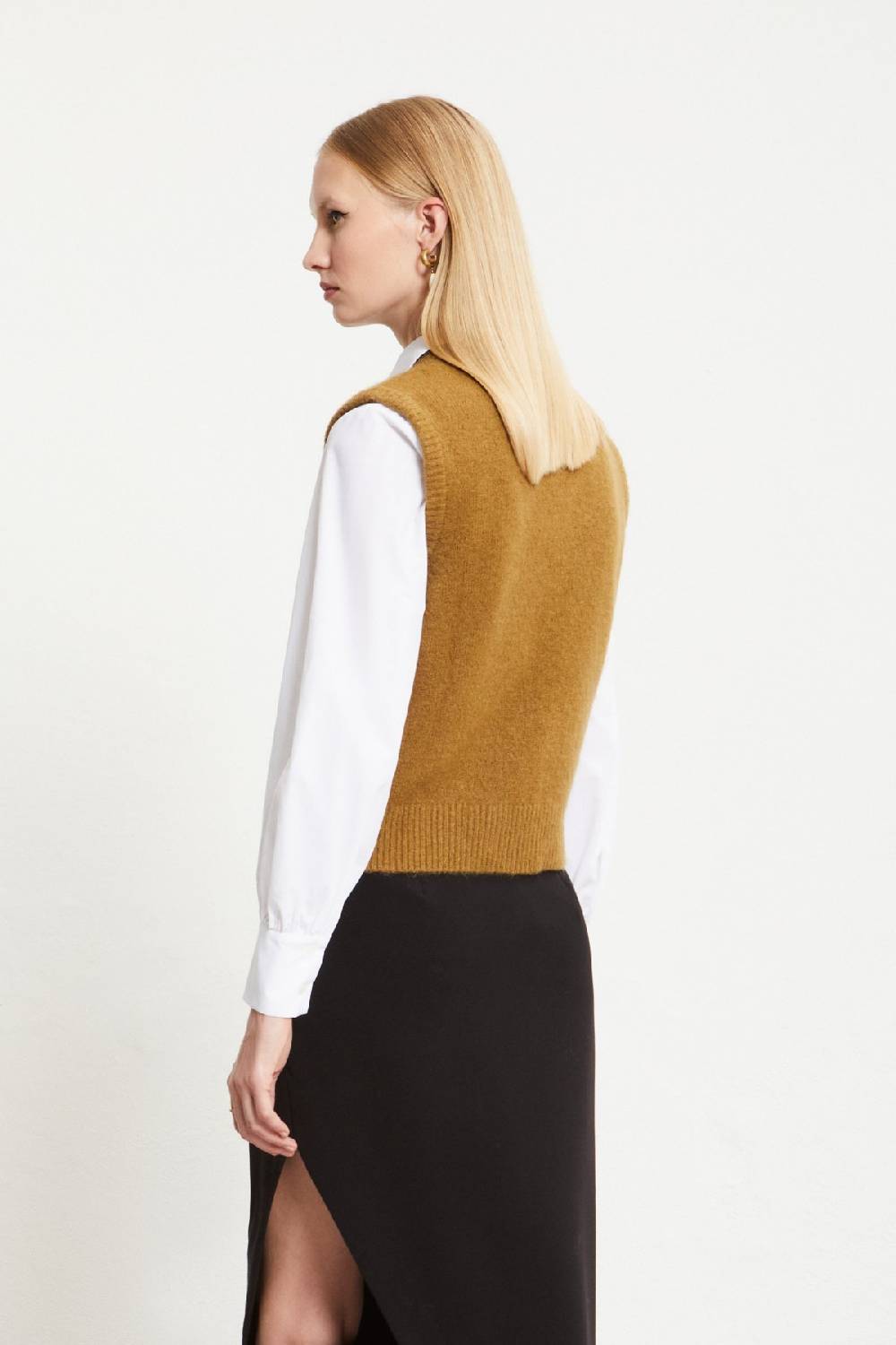 ottod'Ame Vest with rounded neck Vendita Economica