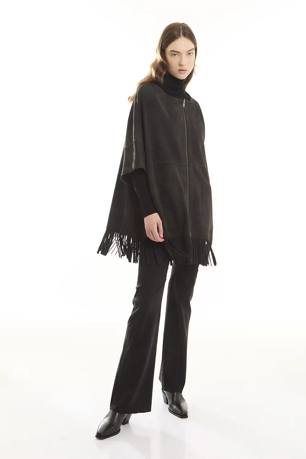 P.A.R.O.S.H. CAPPOTTO IN SUEDE Prezzo Ridotto