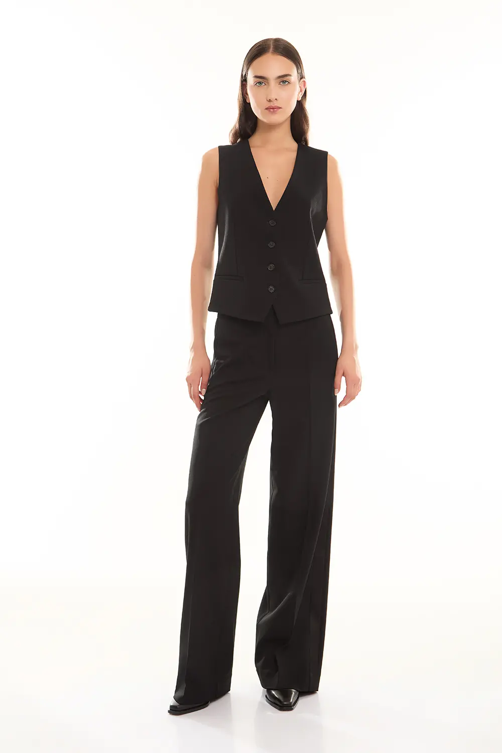P.A.R.O.S.H. GILET IN GABARDINA Novità
