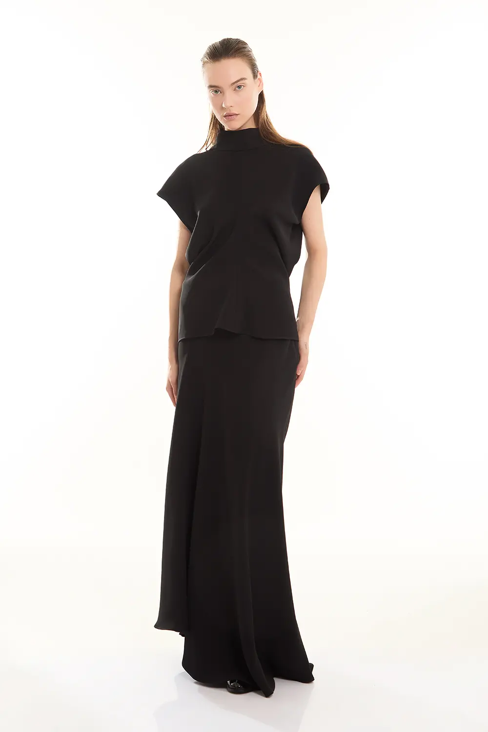 P.A.R.O.S.H. BLUSA MANICHE CORTE Saldi Di Fabbrica
