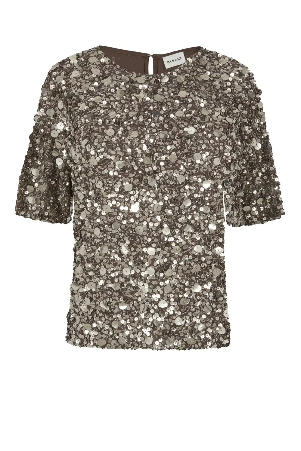 P.A.R.O.S.H. BLUSA FULL PAILLETTES Vendite Flash