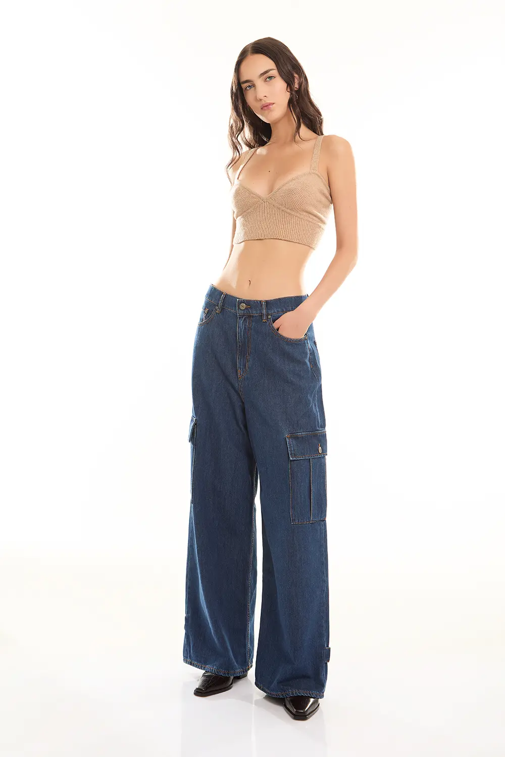 P.A.R.O.S.H. PANTALONE DENIM Qualità