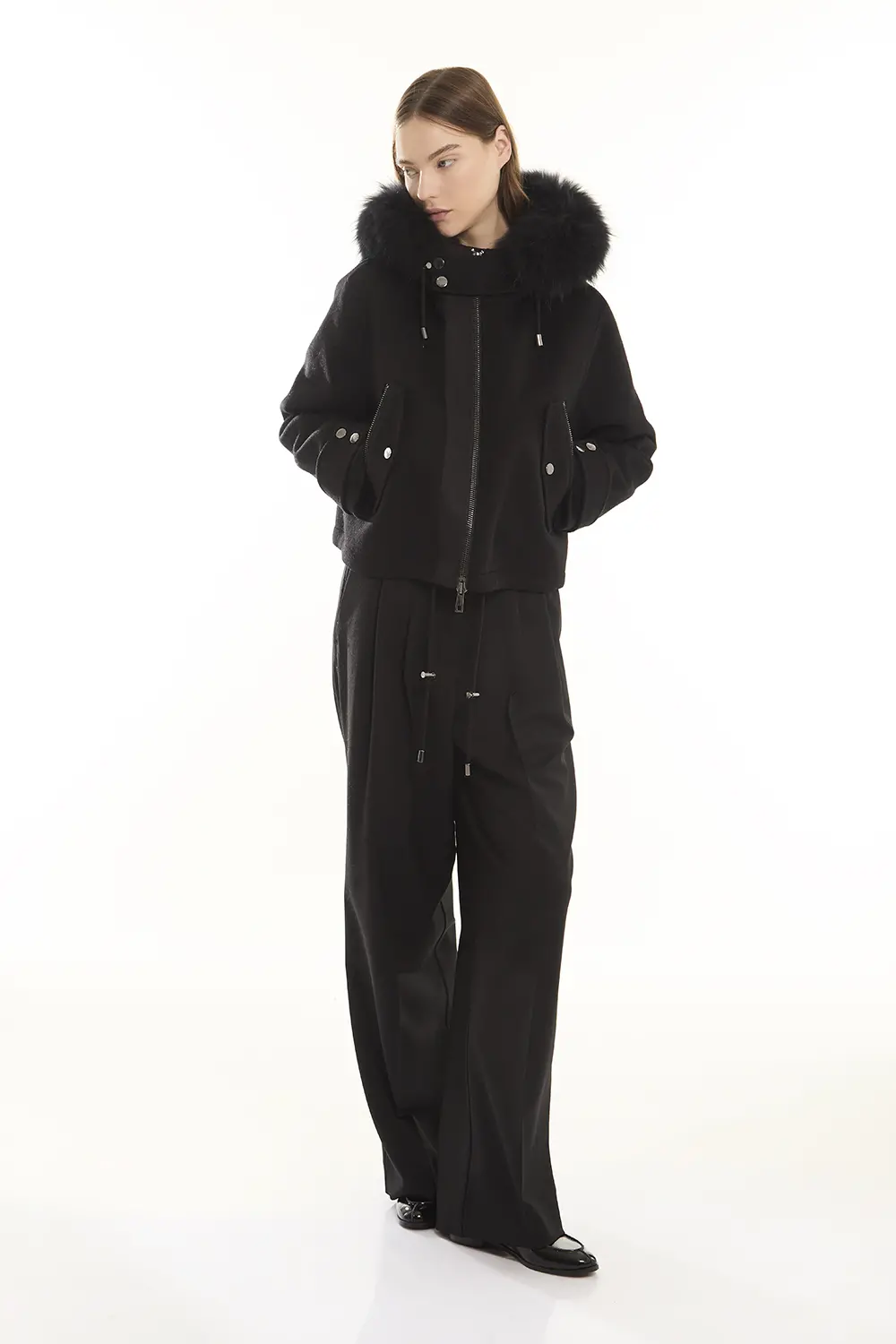 P.A.R.O.S.H. PANTALONE IN GABARDINA Qualità Garantita