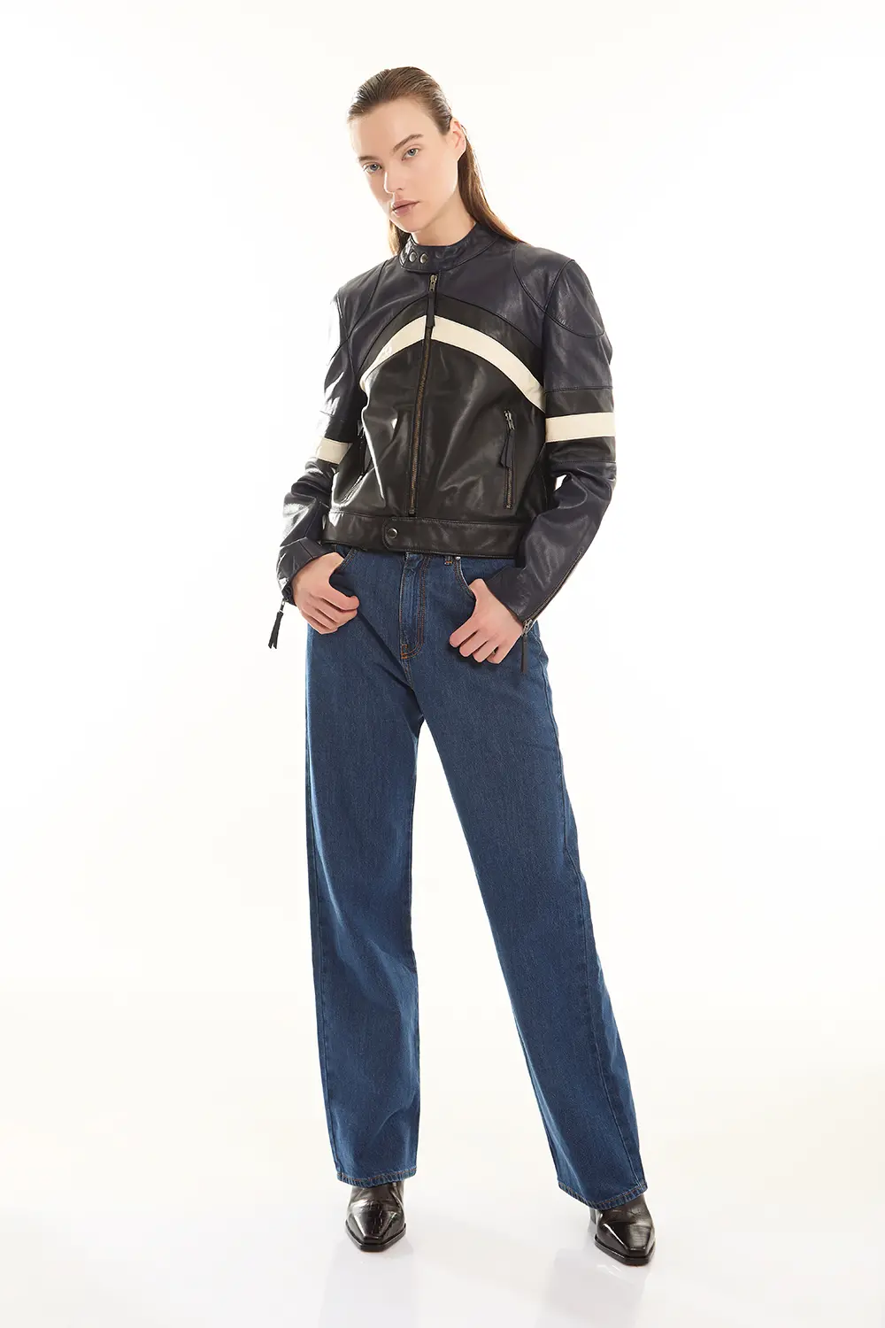 P.A.R.O.S.H. PANTALONE DENIM Fino al 50% di sconto