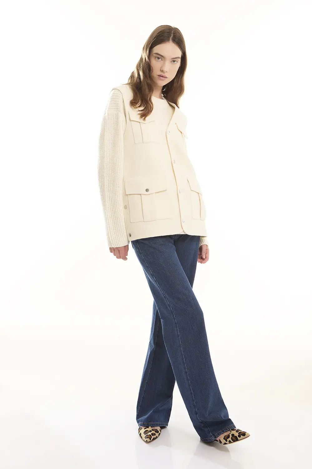 P.A.R.O.S.H. PANTALONE A ZAMPA Prezzo Ridotto