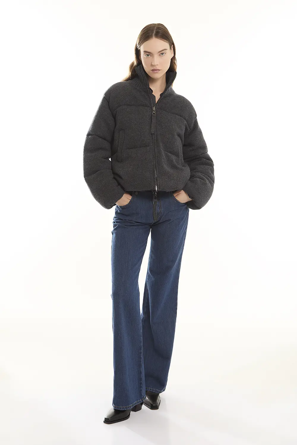 P.A.R.O.S.H. PANTALONE A ZAMPA Prezzo Ridotto