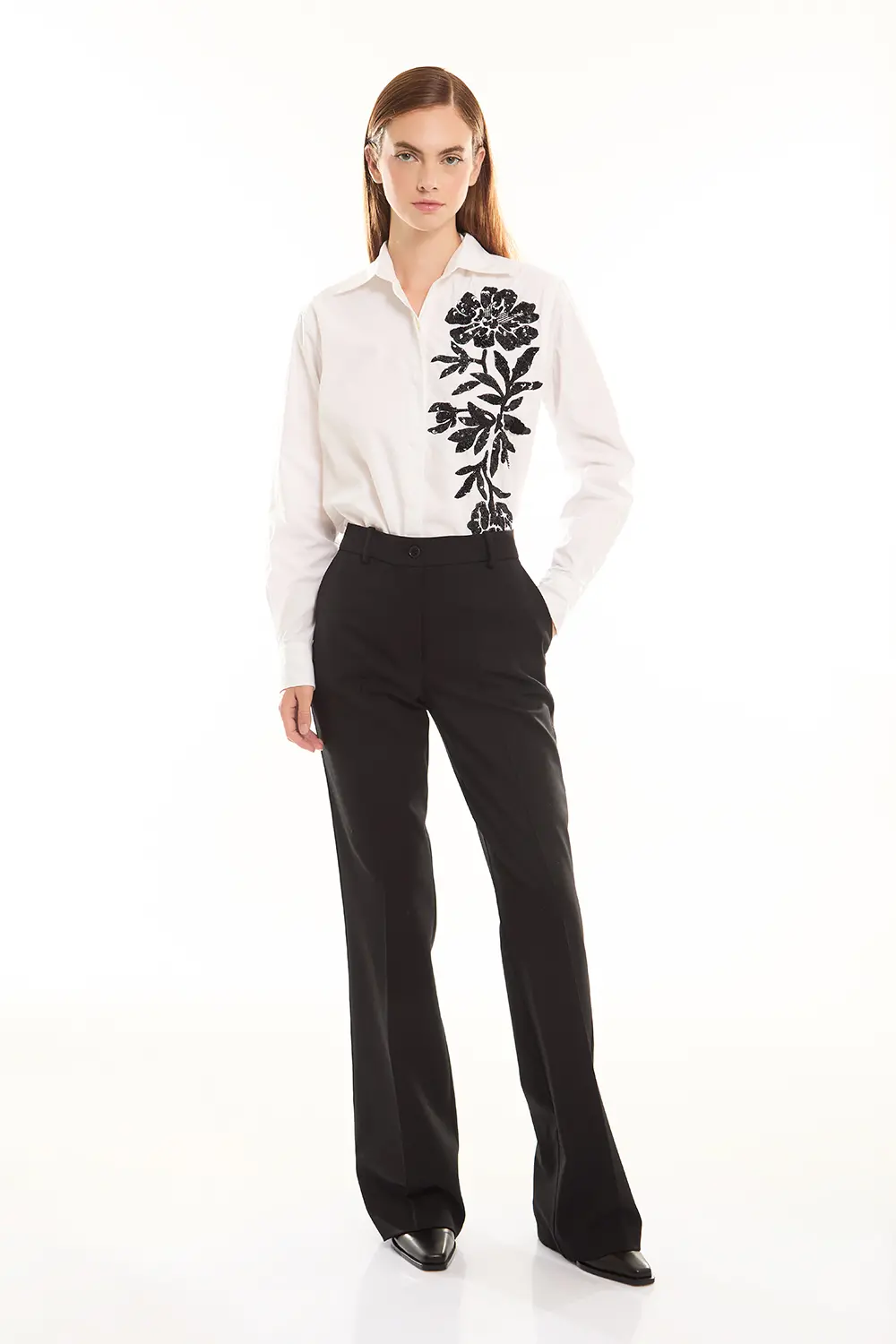 P.A.R.O.S.H. PANTALONE IN GABARDINA Economico