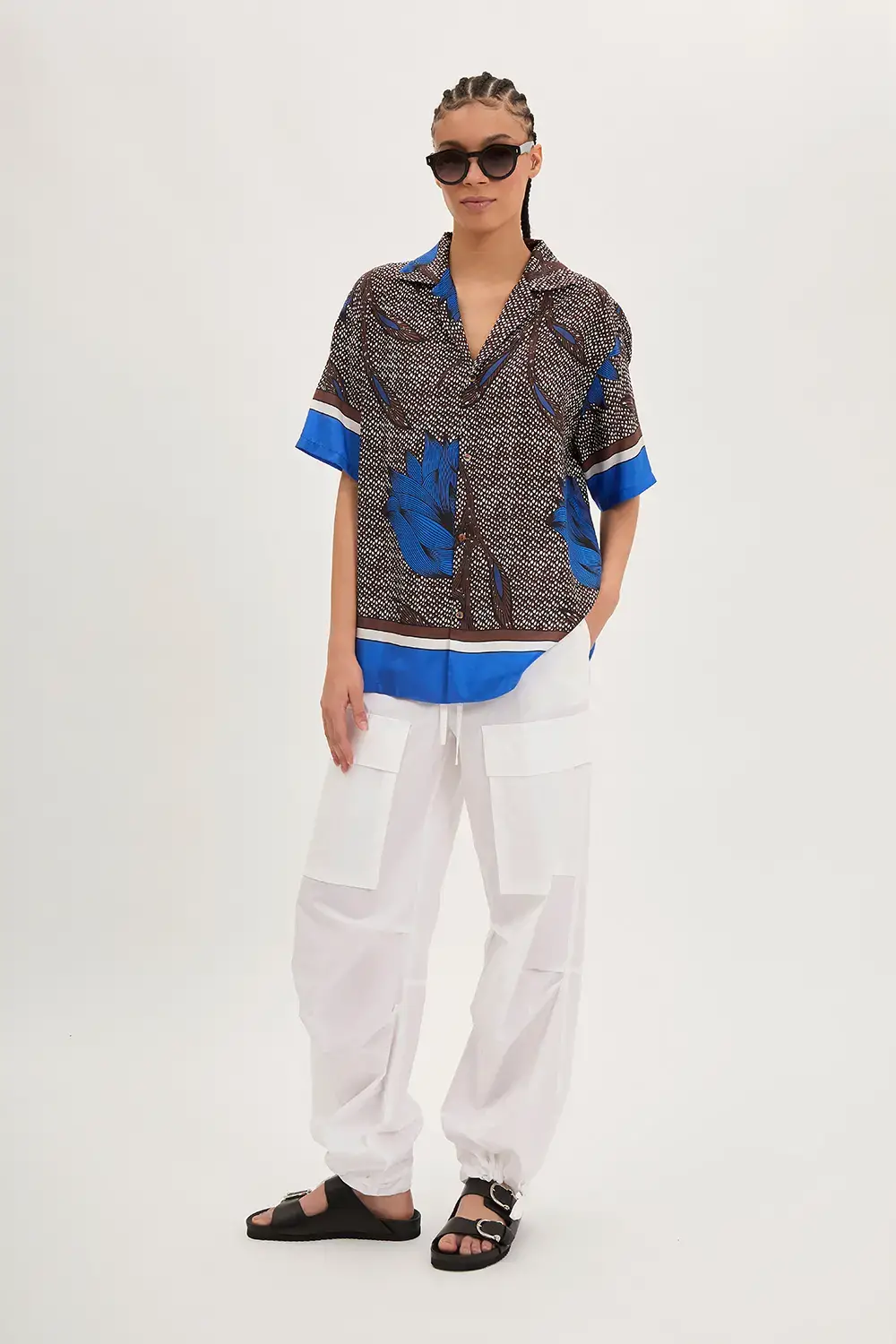 P.A.R.O.S.H. CAMICIA STAMPA WAX Offerte speciali