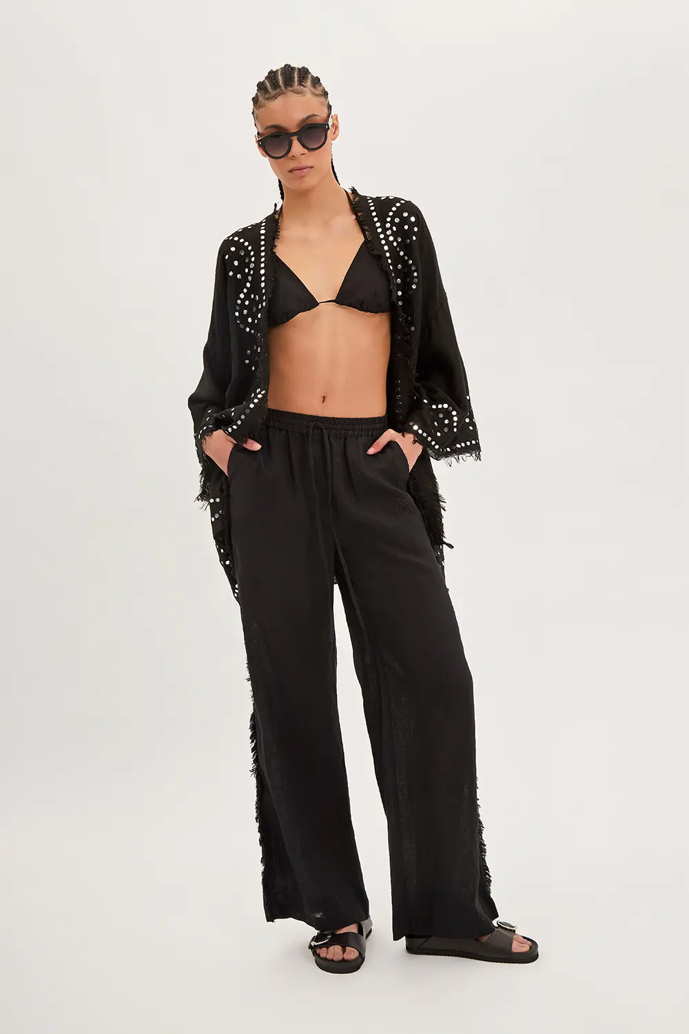 P.A.R.O.S.H. BRALETTE IN SETA Nuovo