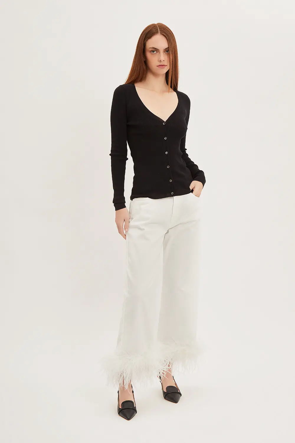P.A.R.O.S.H. PANTALONE CON PIUME Acquista Ora