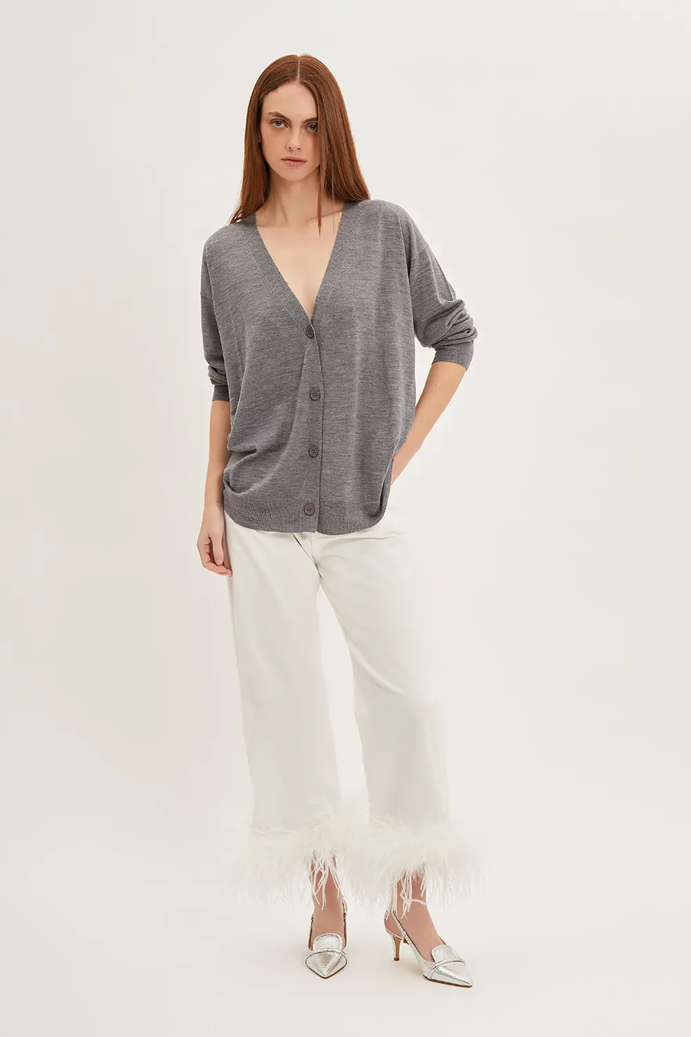 P.A.R.O.S.H. PANTALONE CON PIUME Acquista Ora