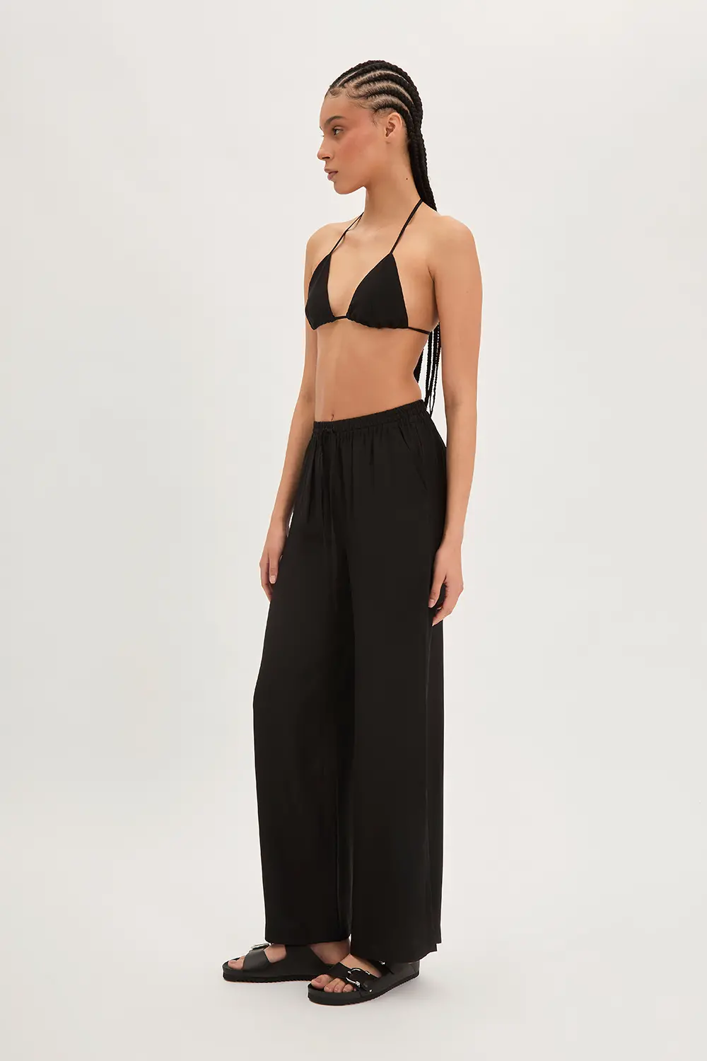 P.A.R.O.S.H. PANTALONE ENVER SATIN Sottocosto