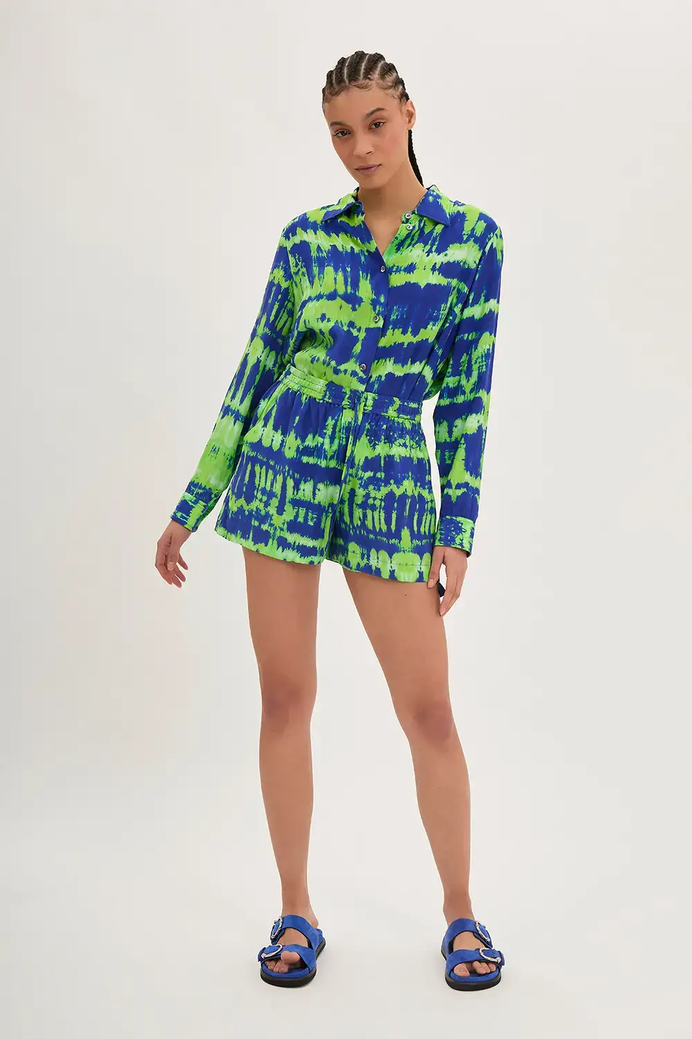 P.A.R.O.S.H. SHORTS TIE-DYE Offerta