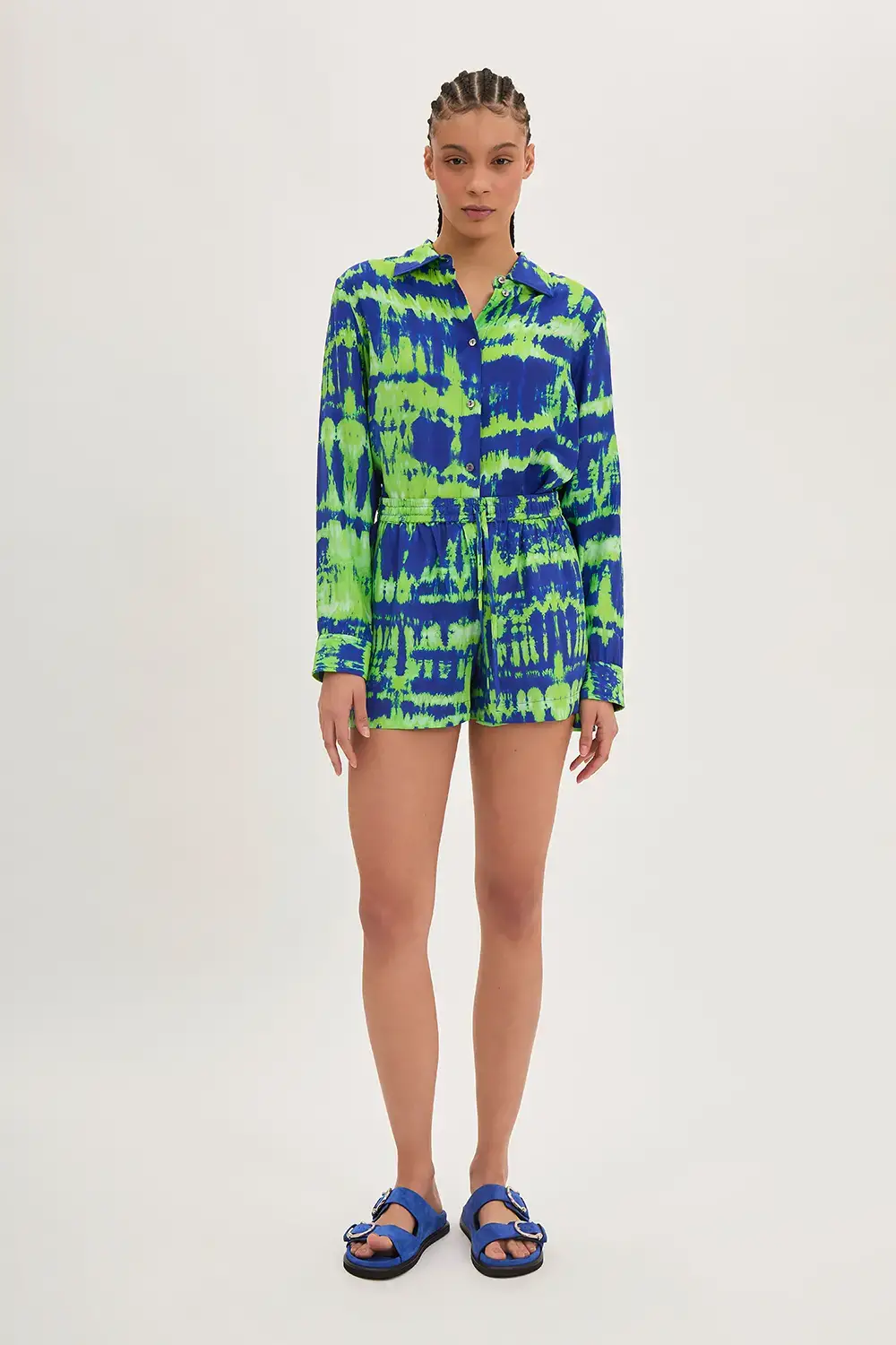 P.A.R.O.S.H. SHORTS TIE-DYE Offerta