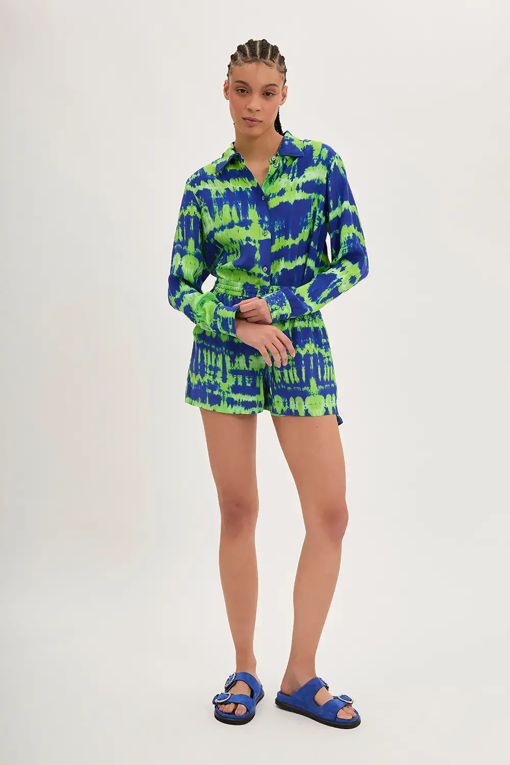P.A.R.O.S.H. SHORTS TIE-DYE Offerta