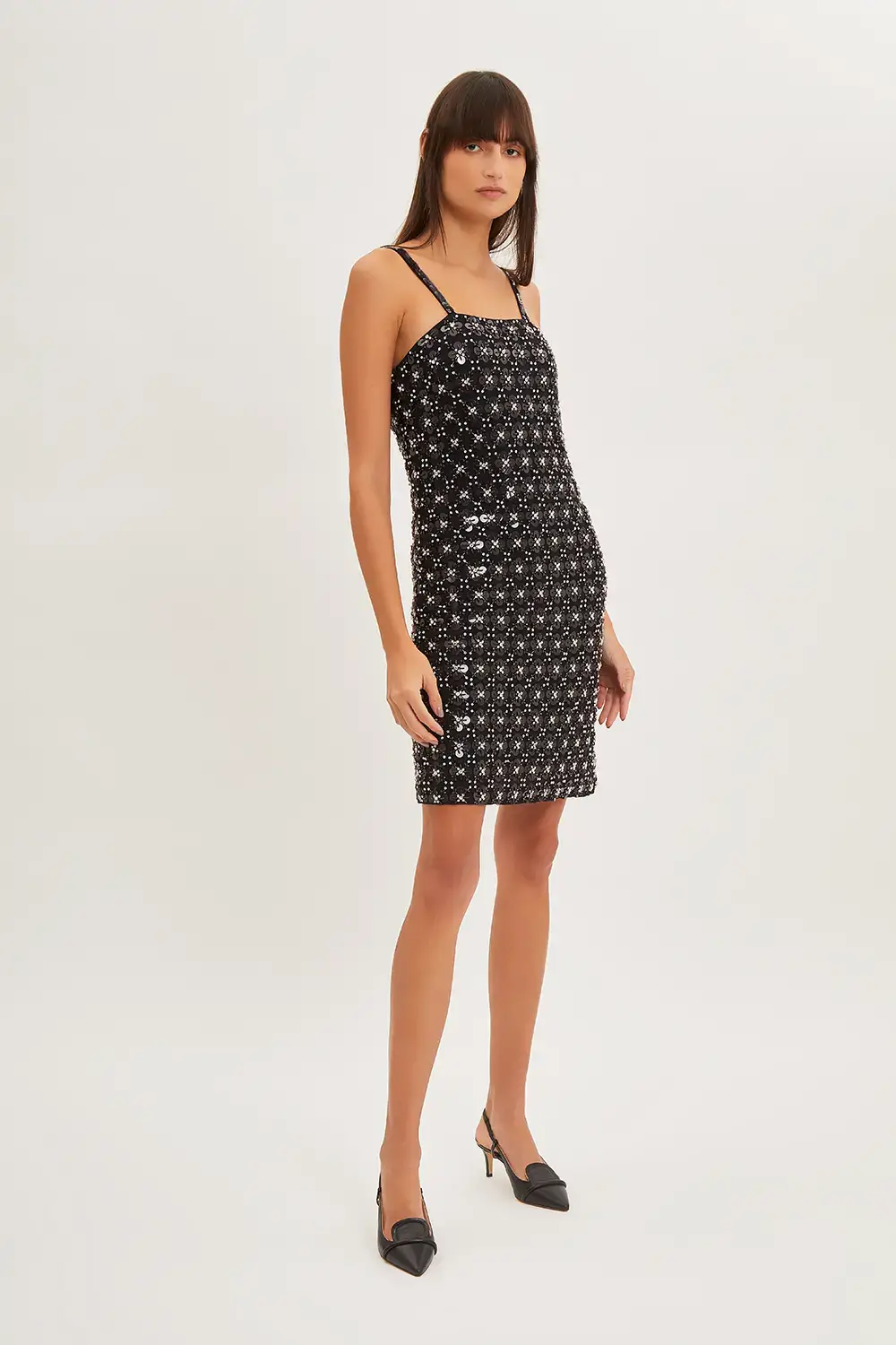 P.A.R.O.S.H. MINI ABITO FULL PAILLETTES Sottocosto