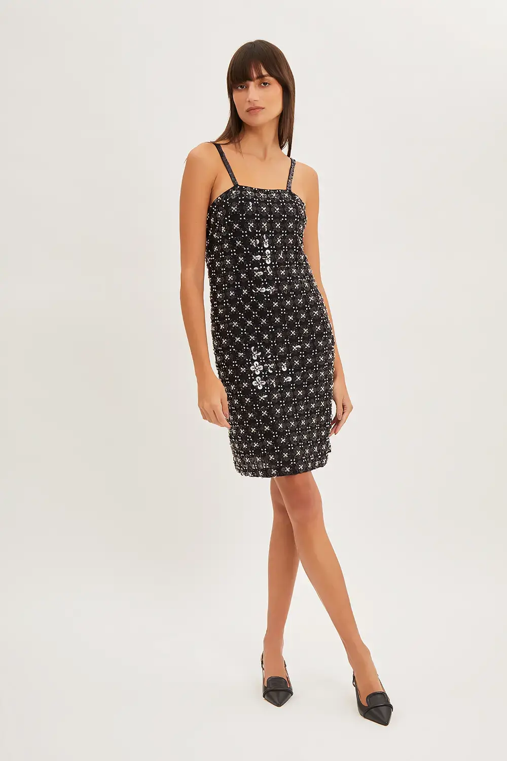 P.A.R.O.S.H. MINI ABITO FULL PAILLETTES Sottocosto