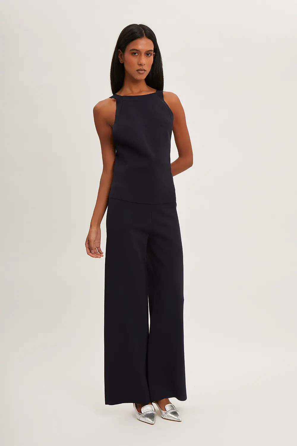 P.A.R.O.S.H. PANTALONE IN MAGLIA Nuova