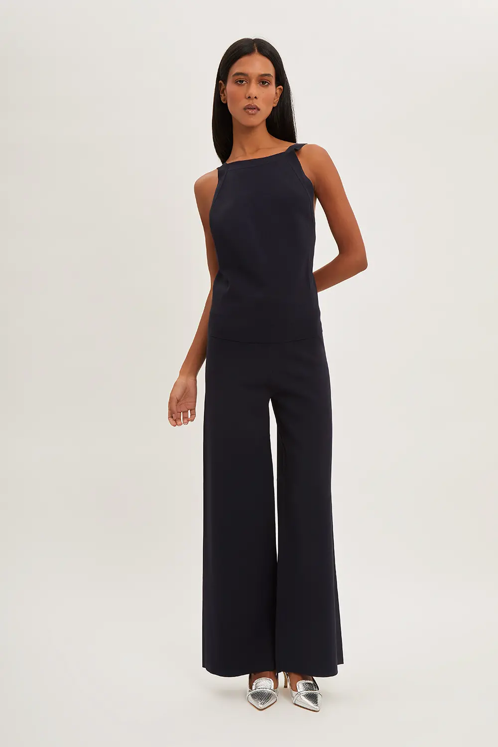 P.A.R.O.S.H. PANTALONE IN MAGLIA Nuova