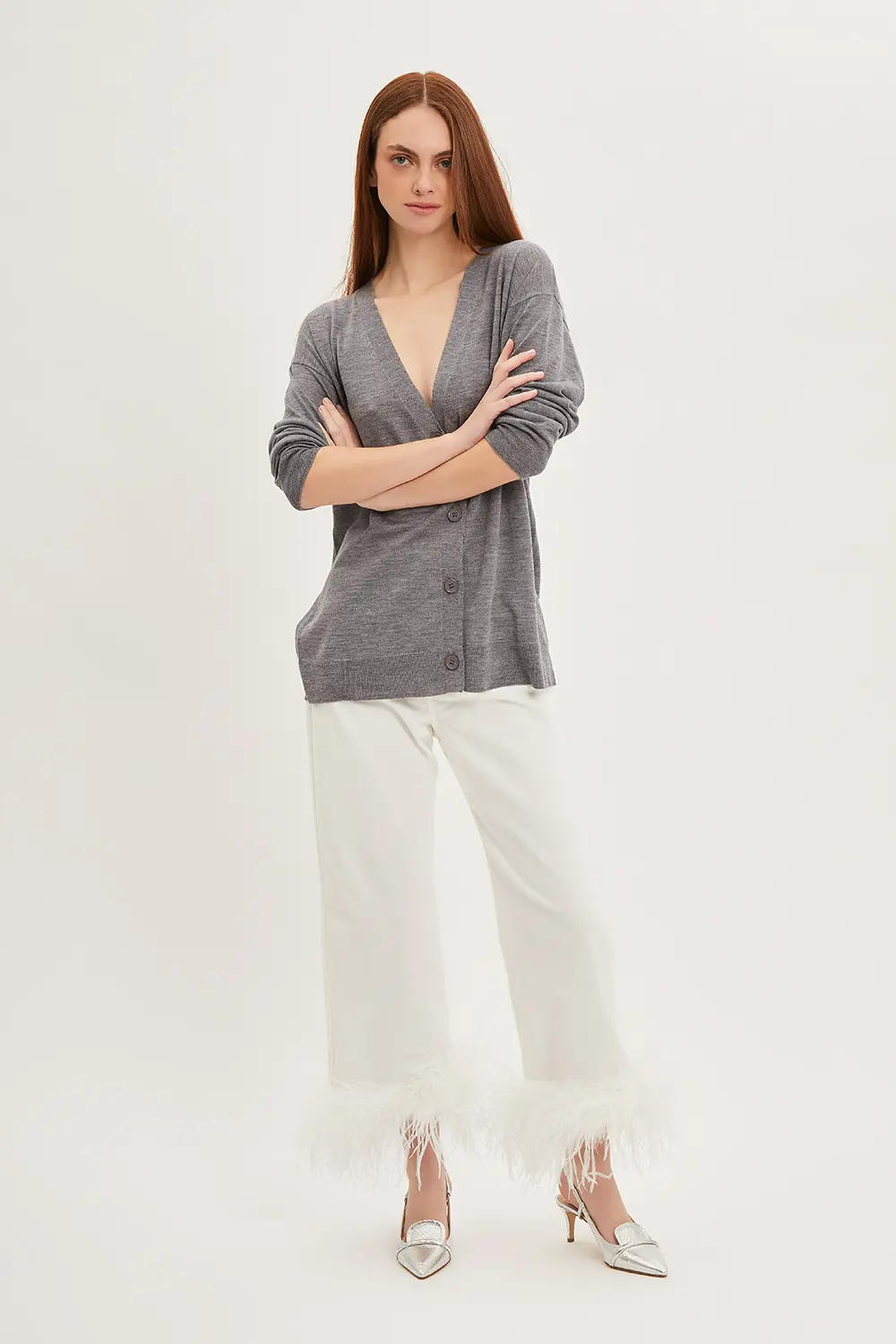 P.A.R.O.S.H. CARDIGAN IN MAGLIA Promozione Limitata