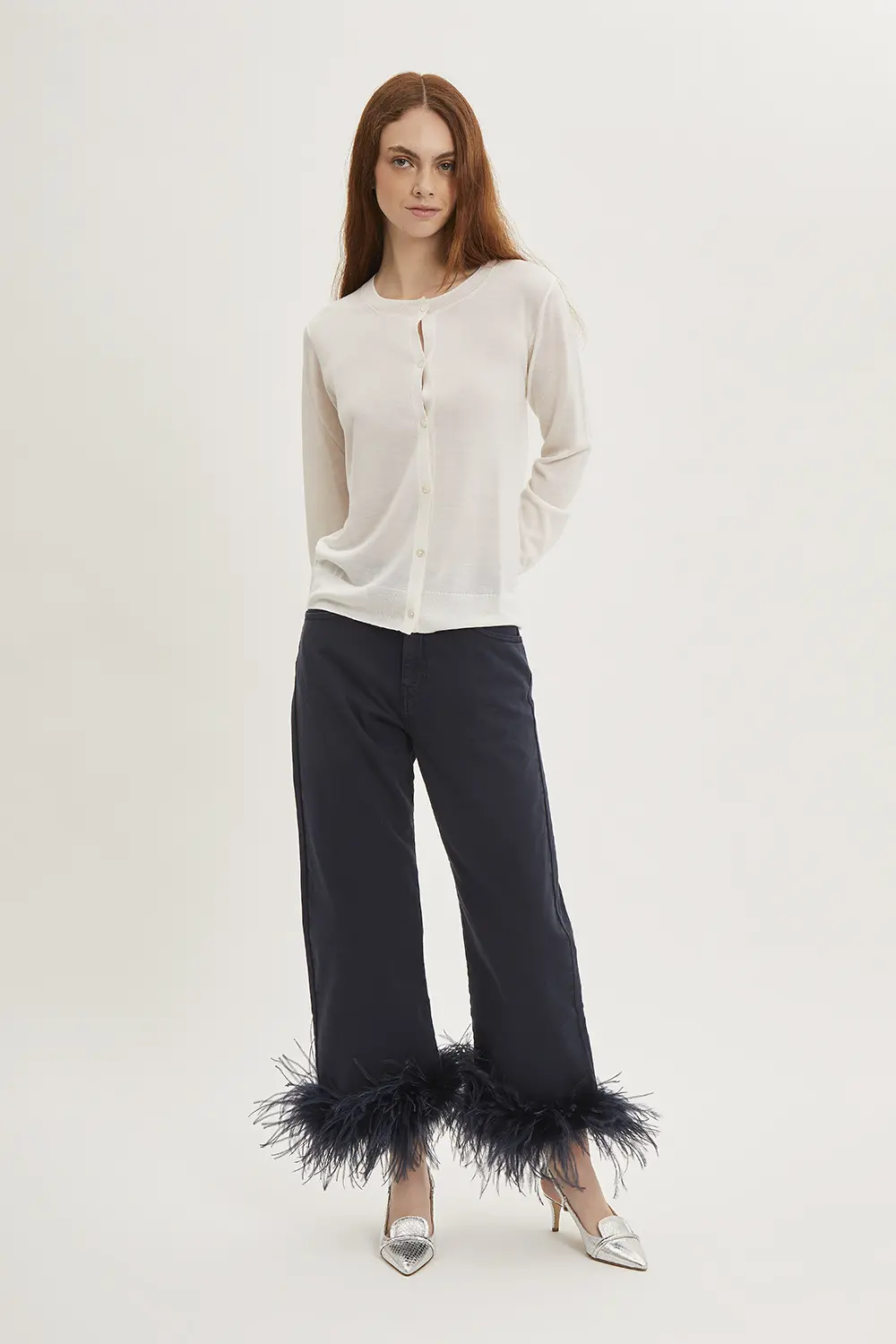 P.A.R.O.S.H. CARDIGAN IN MAGLIA Prezzo Ridotto