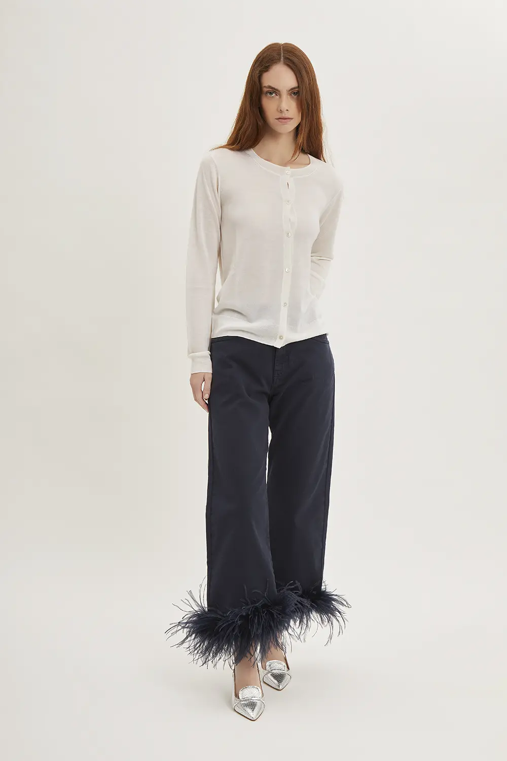 P.A.R.O.S.H. CARDIGAN IN MAGLIA Prezzo Ridotto