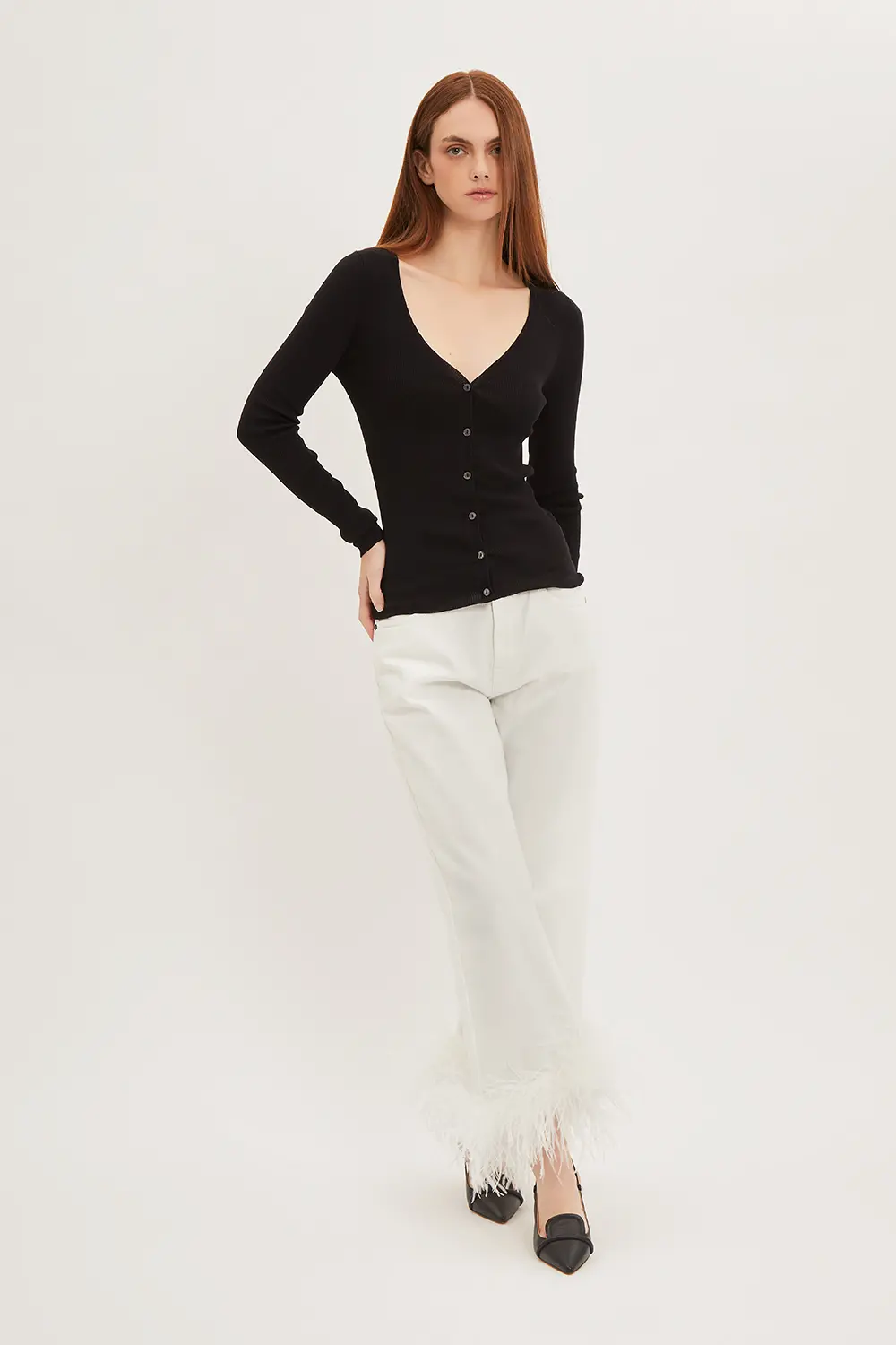 P.A.R.O.S.H. CARDIGAN A COSTINE Presa