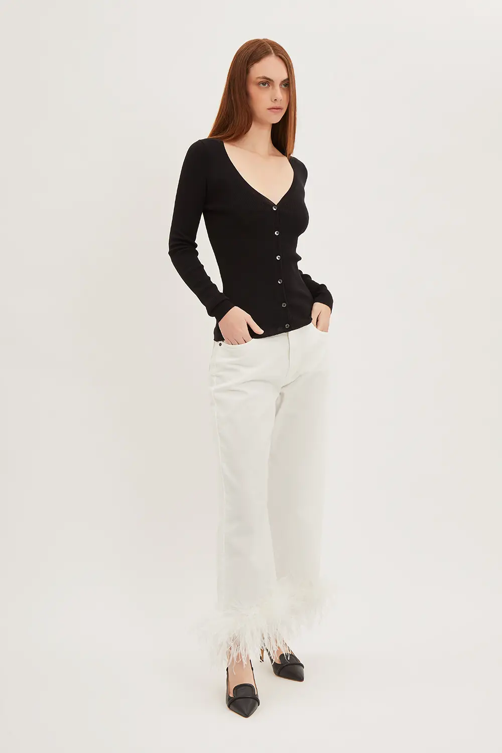 P.A.R.O.S.H. CARDIGAN A COSTINE Presa