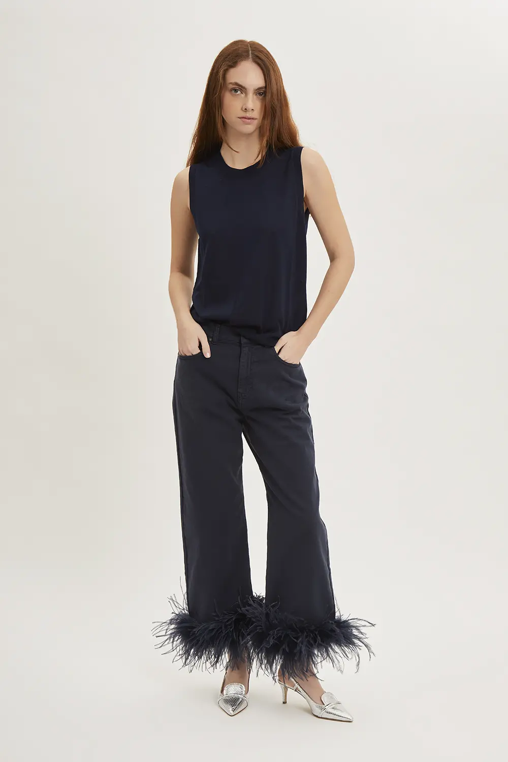 P.A.R.O.S.H. GILET IN MAGLIA Vendita Economica