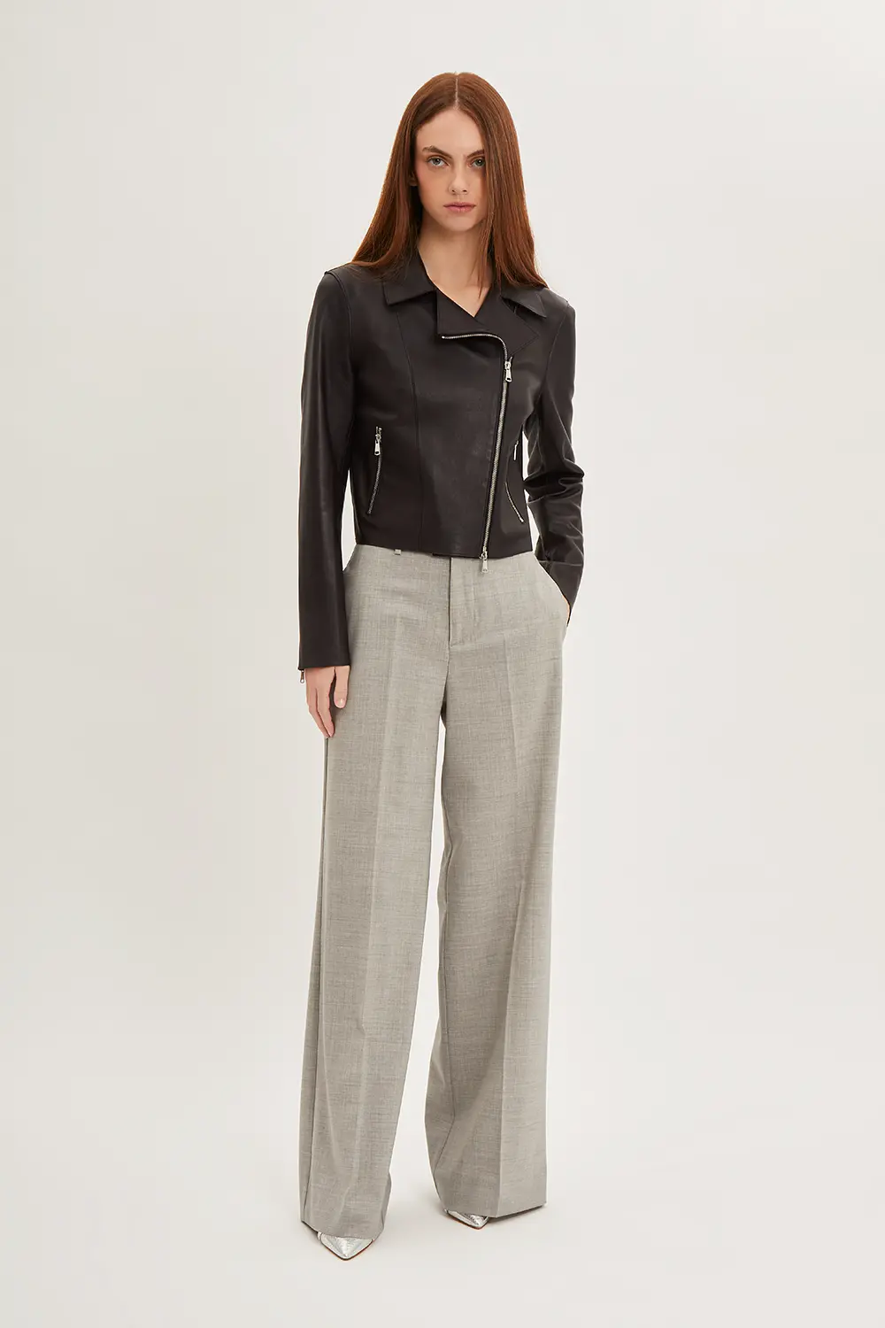 P.A.R.O.S.H. CHIODO IN PELLE In Saldo