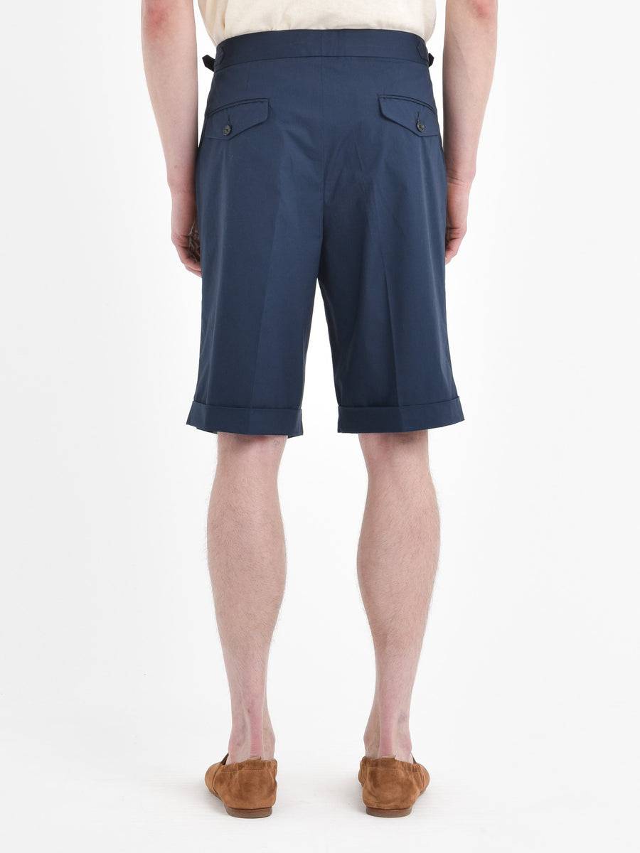 Paoloni Bermuda con risvolto cotone stretch Offerte