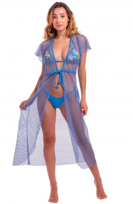 Pin Up Stars Abito Con Coulisse Rete Lurex Promozione