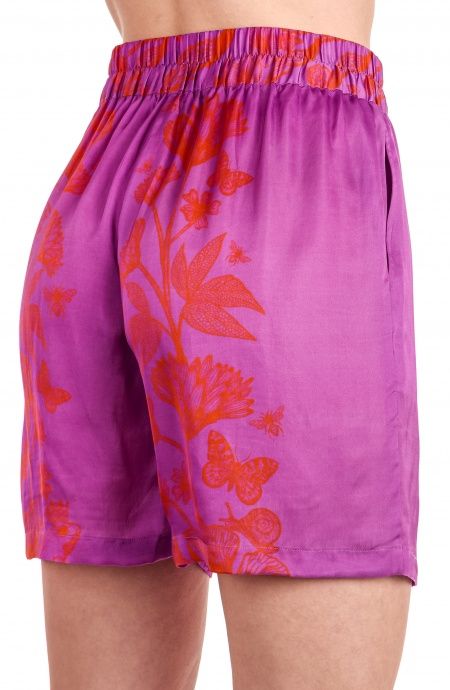 Pin Up Stars Short Viscosa Satin Principe Azzurro Italy