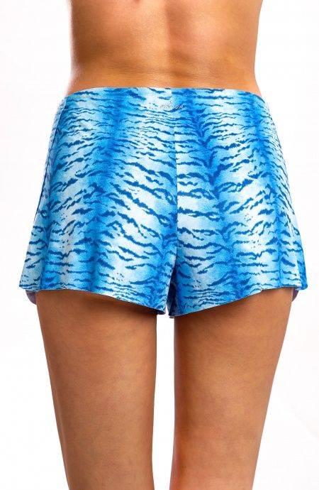Pin Up Stars Short Simil Suade Stampa Tigre Online